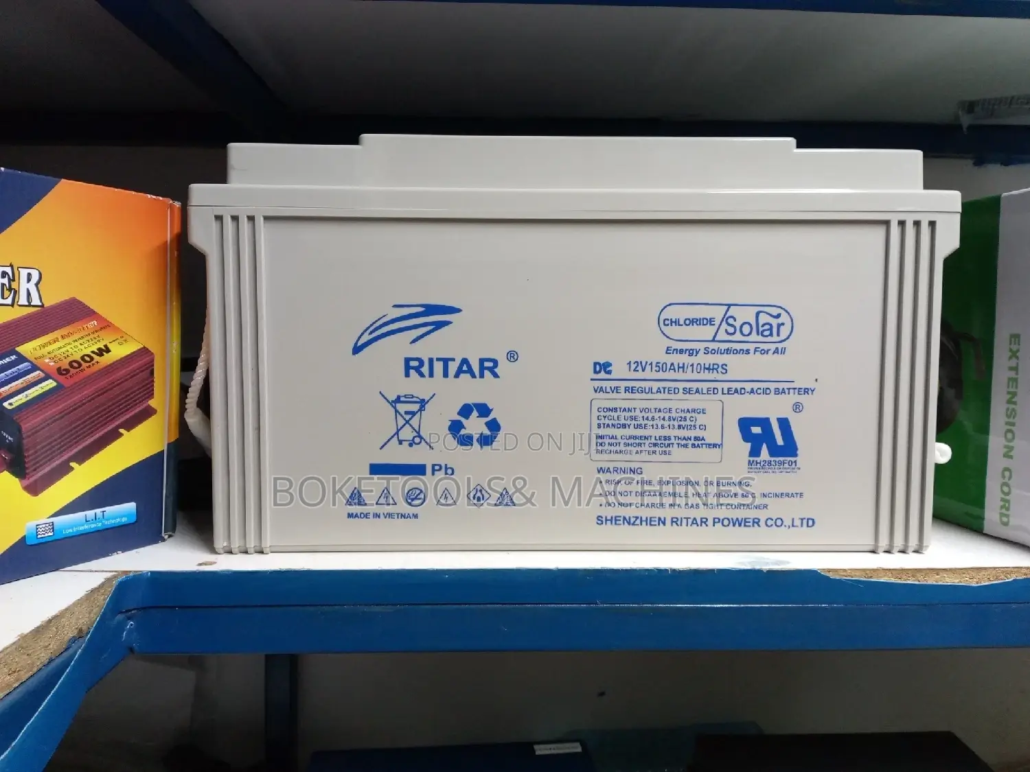 150ah Ritar Solar Battery