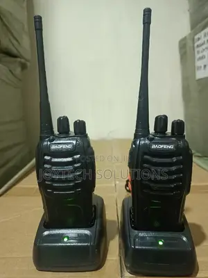 2pcs Hand Held Radio Calls Walkie Talkies 5kms Long Range