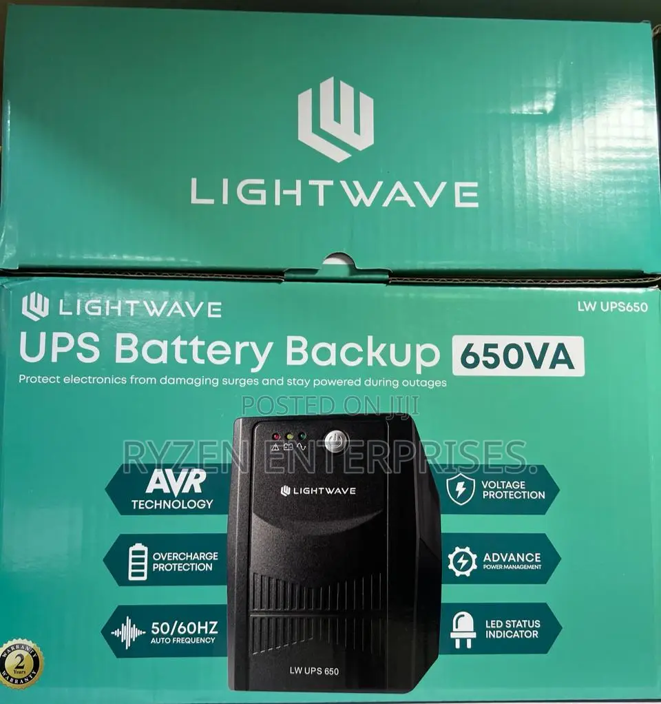 Lightwave 650va Ups/ 650va Ups