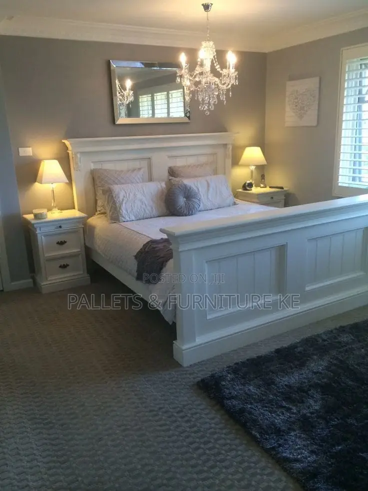 Classic White Bed