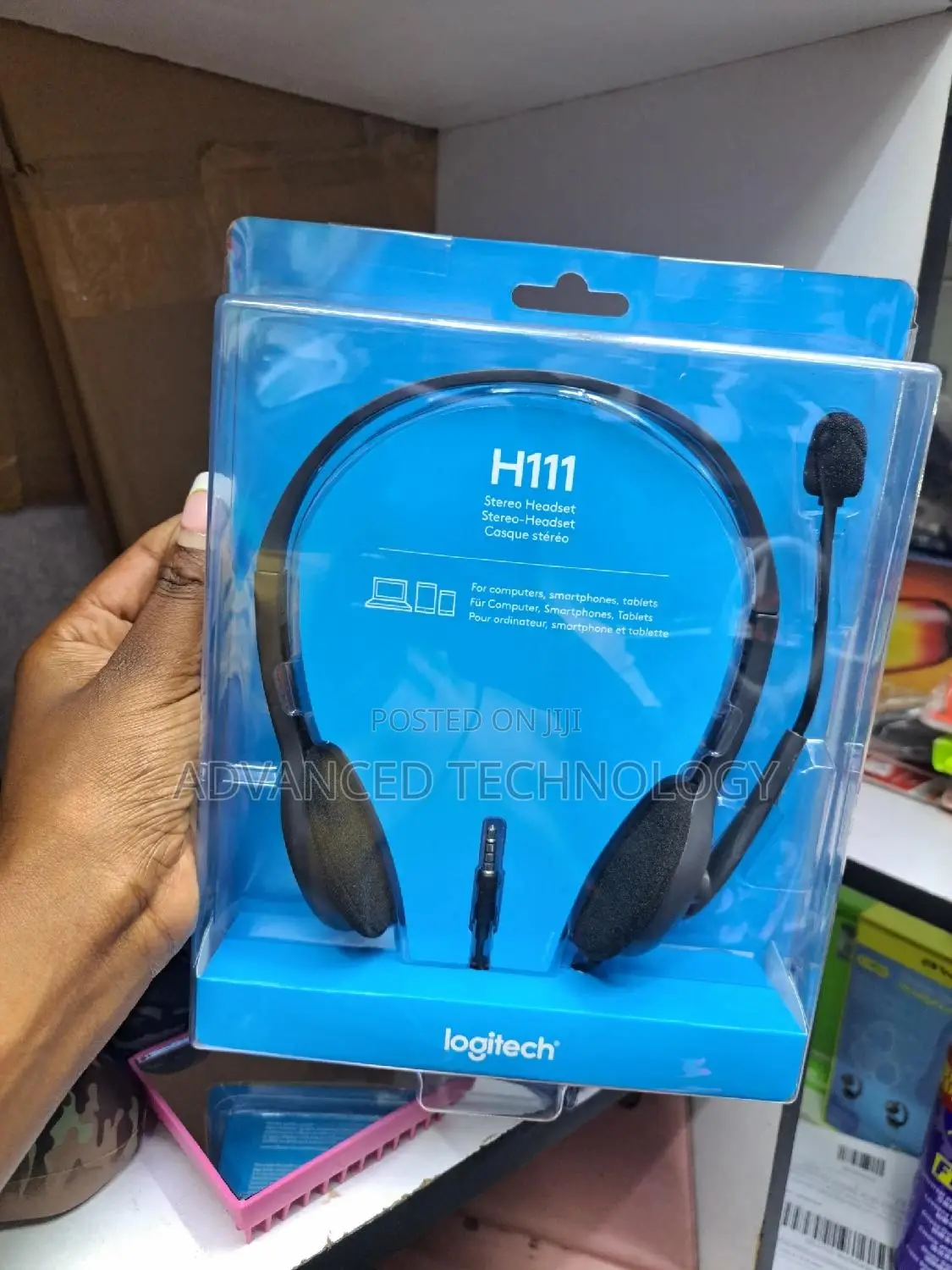 Logitech H111 Wired Headphones With Mic