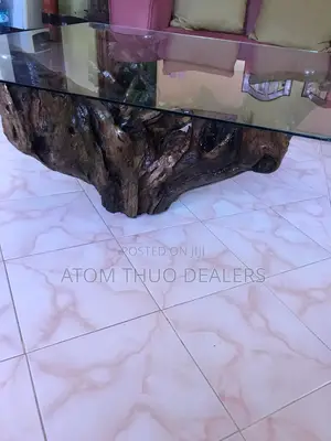 A Unique Glass Table
