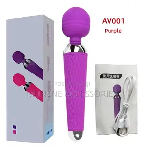10mode Vibrator Wand Adult Sex Toys G Spot Clit Dildo - Pink