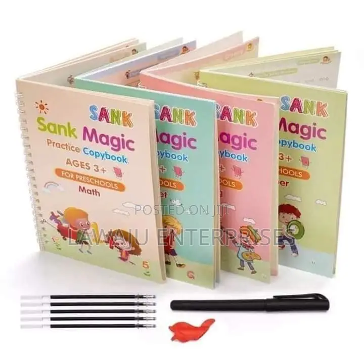 4 In 1 Magic Sank Copy Book