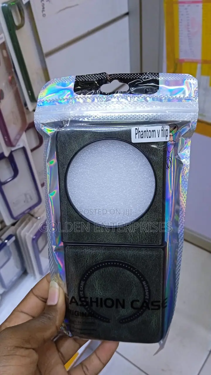 Phantom v Flip Leather Cover