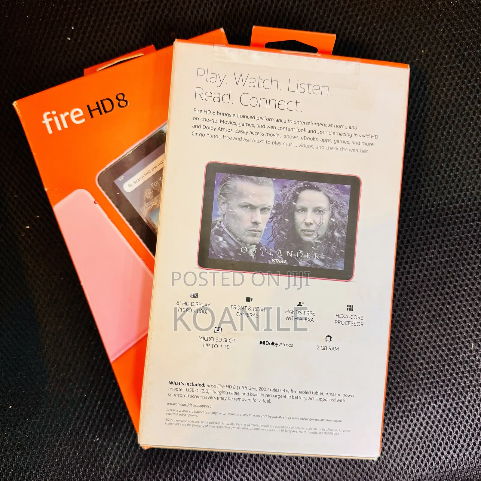 New Amazon Fire HD 8 (12 gen) 32 GB Pink