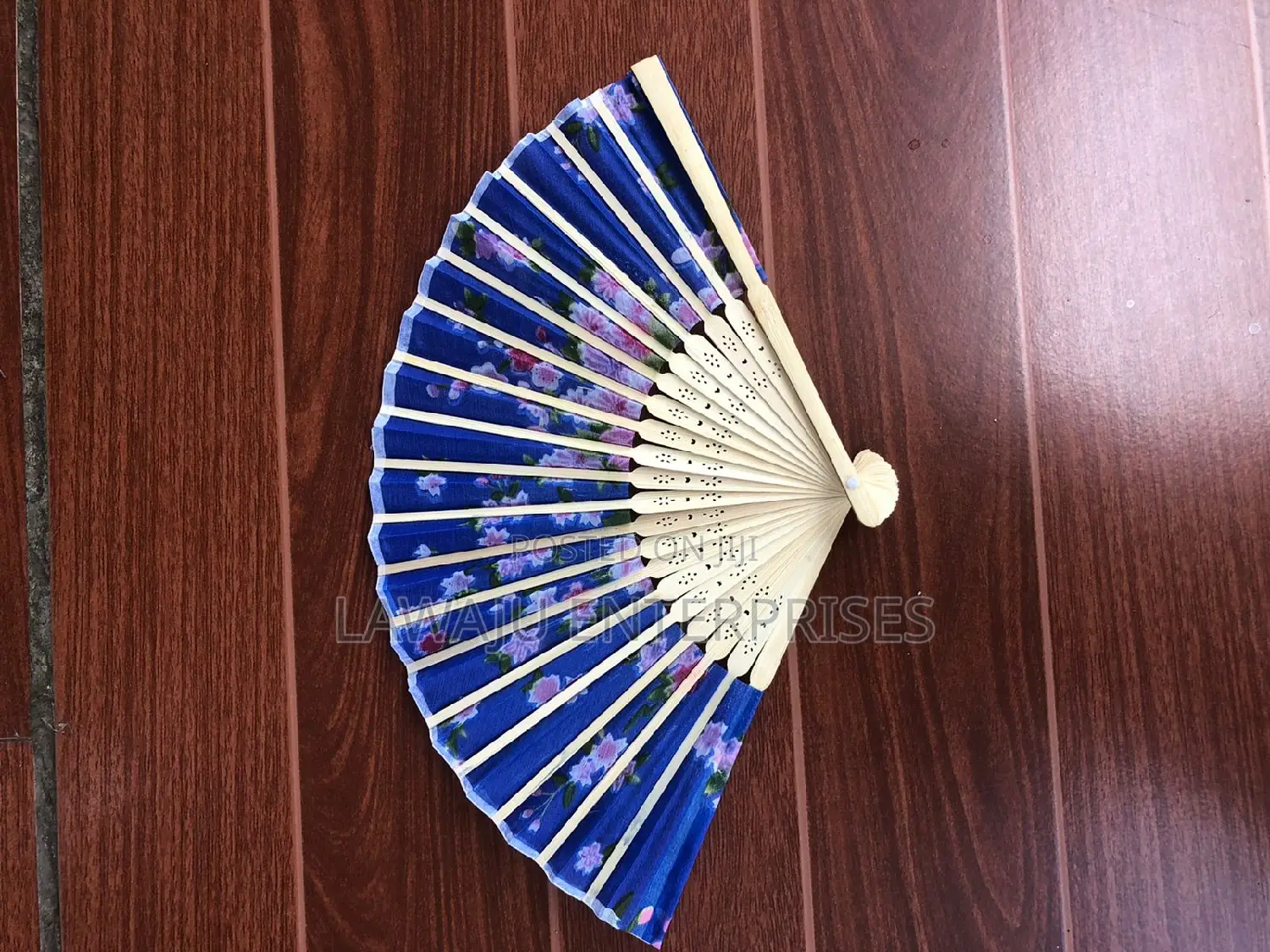 Blue Chinesse Vintage Fan