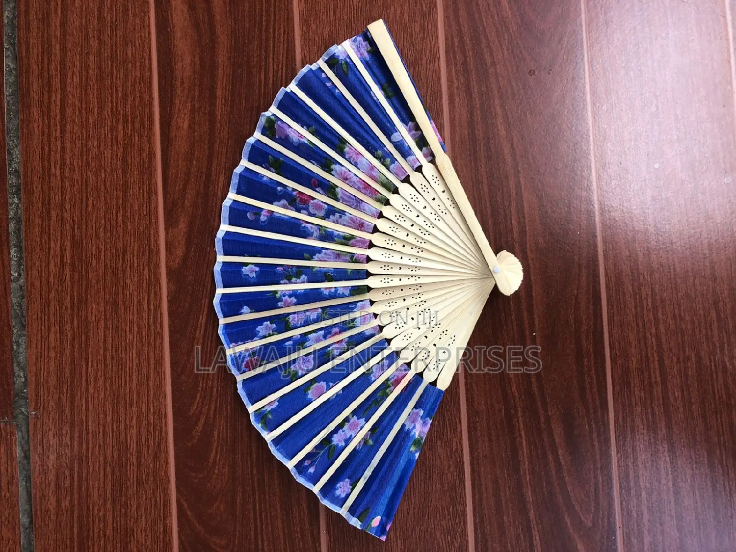 Blue Chinesse Vintage Fan