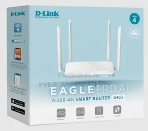D-Link G403 Eagle PRO Ai N300 4G Smart Router