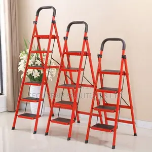 Ladder 7 Steps Steel Free Stand/7steps a Type Steel Ladder.