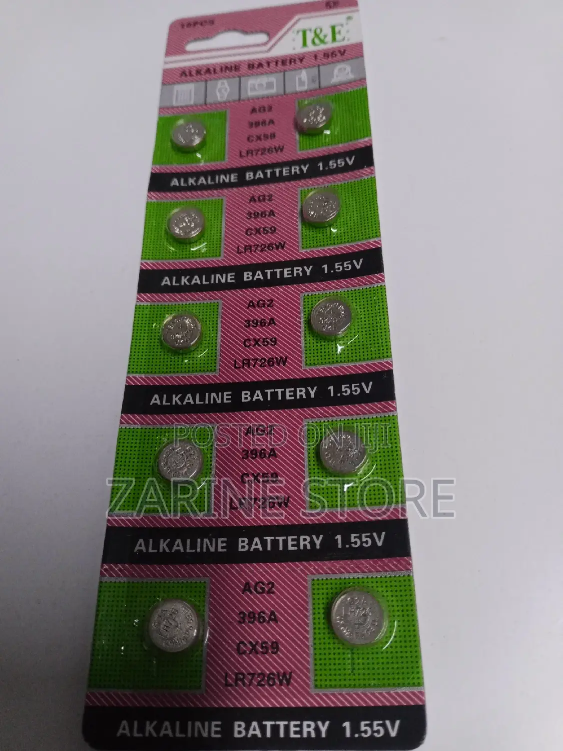 Alkaline Battery LR726W