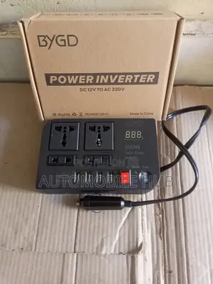 300w Power Inverter Ac to Dc Cigarette Lighter Charger