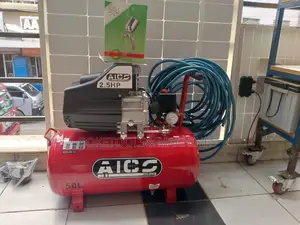 AICO Japan 50L + Spray Gun + 6 Metres Compressor Pipe