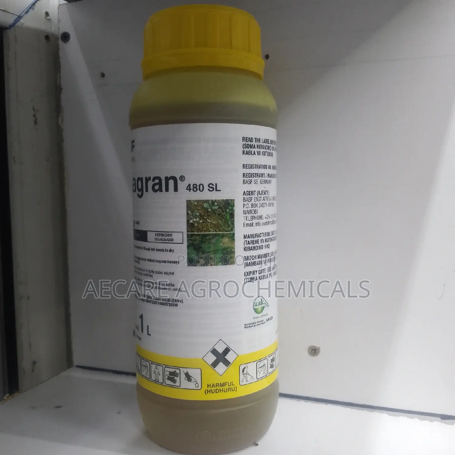 Basagran Post-emmergence Herbicide 1litre (Maize And Beans )