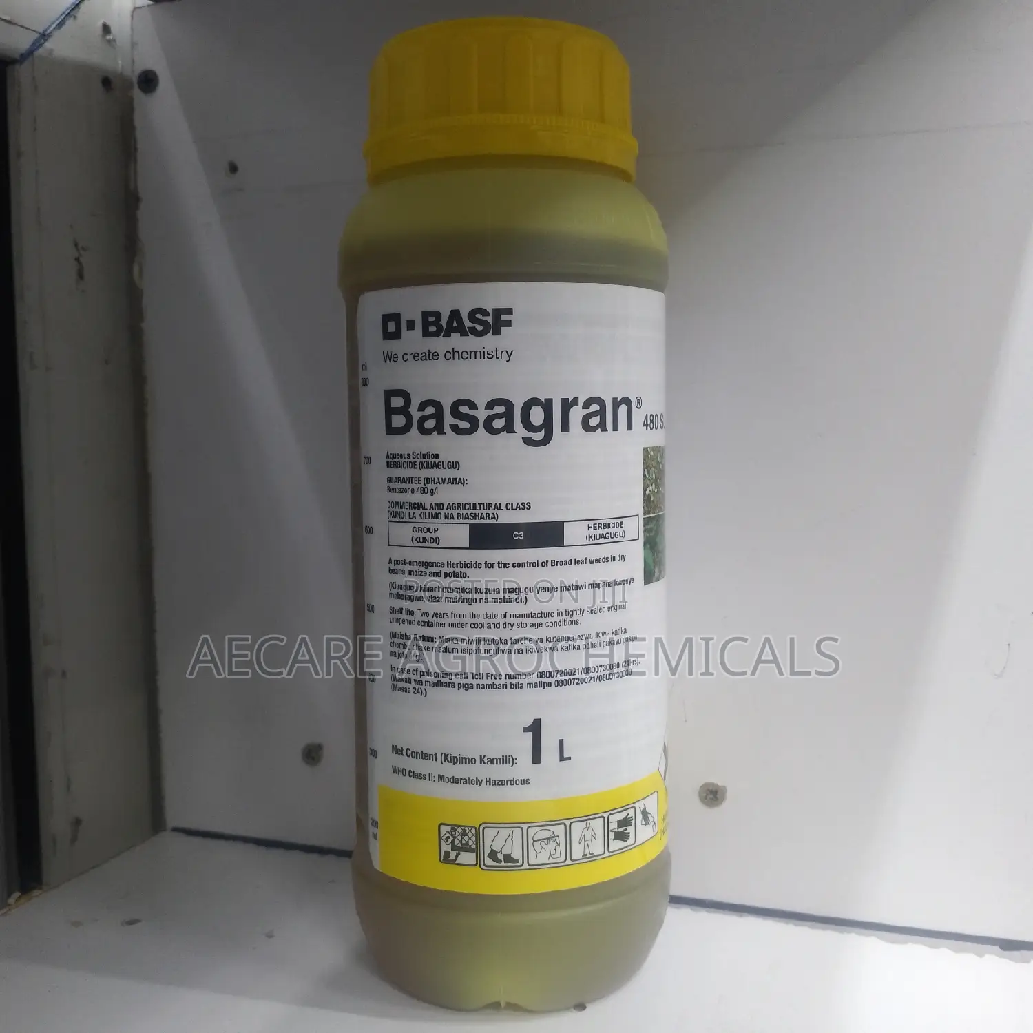 Basagran Post-emmergence Herbicide 1litre (Maize And Beans )