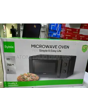 Synix 20litres Black Manual Microwave Oven