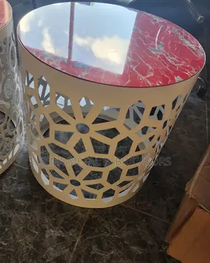 High-Quality Custom-Made Metallic Laser Cut Side Stools.