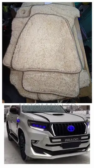 Beige, Original Mats. For Toyota Land Cruiser Prado Tjr150/160