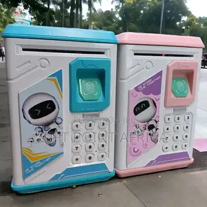 Electric Piggy Bank With Finger Sensor for Kids