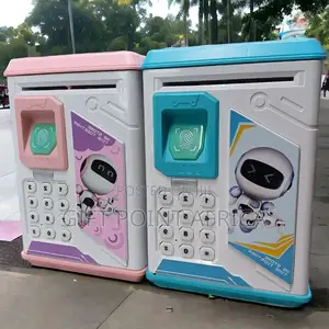 Electric Piggy Banks With Figure Print for Kids