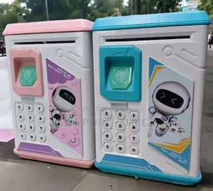 Electric Piggy Bank With Finger Print Sensor for Kids