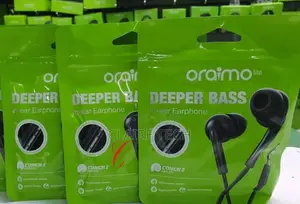 Black Oraimo Conch 2 OEP-E11 Earphones Available