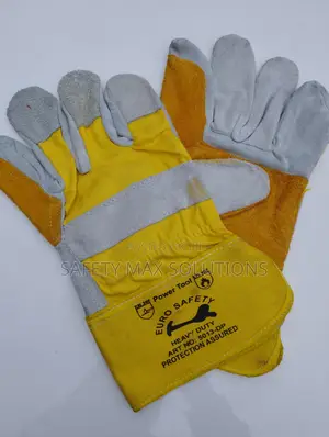 Cow Split Leather Gloves