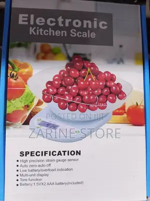 Electronics Kitchen Scale Measures Upto 5kgs