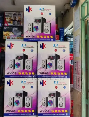 WK Wooferwk06 2.1ch Multimedia Speaker