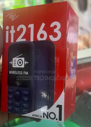 New Itel it2163 Black