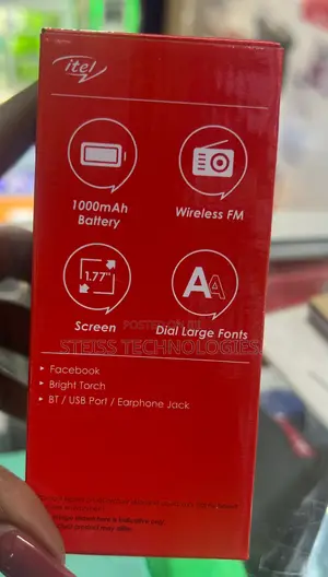 New Itel it2163 Black