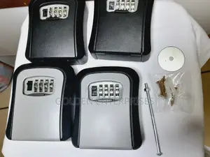 Full Metallic Airbnb Wall Mount Key Lock Box