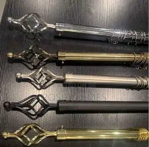 3m Double Extendable Curtain Rods