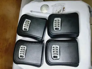 Black Full Metallic Airbnb Wall Mount Key Lock Box