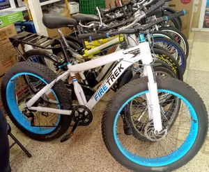 Huge Tire Fire Trek Bike Mountain Bike