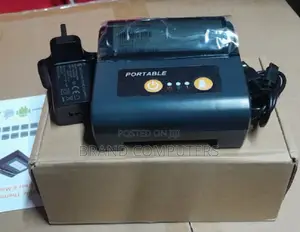 Portable Bluetooth Receipt Printer 80mm Printers - Mini Blue