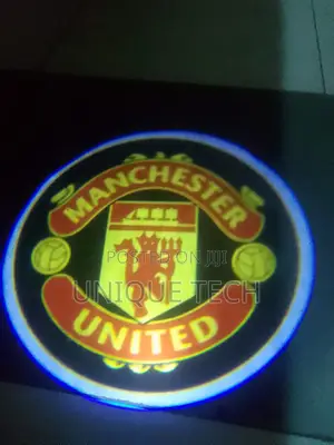Manchester United Car Door Courtesy Logo Light - Door Light