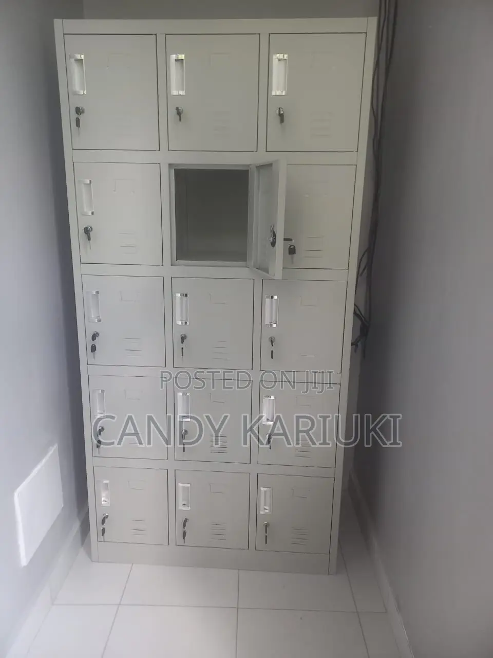 15 Compartments Staff Lockers
