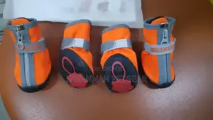 Waterproof Anti-Slip Reflective Pet Rain Boots Dog Shoes #4