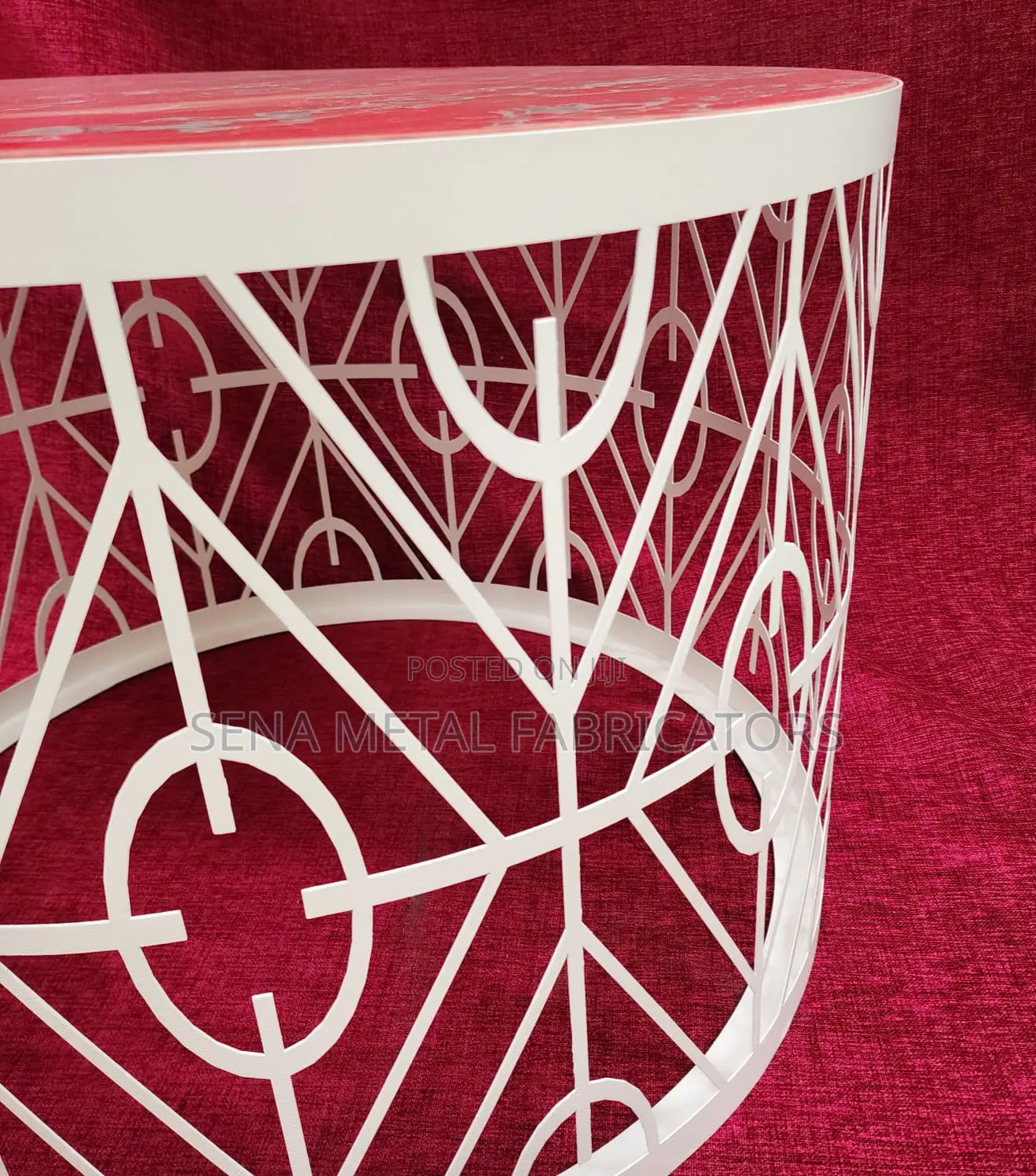 High-Quality Custom-Made Metallic Laser Cut Tables