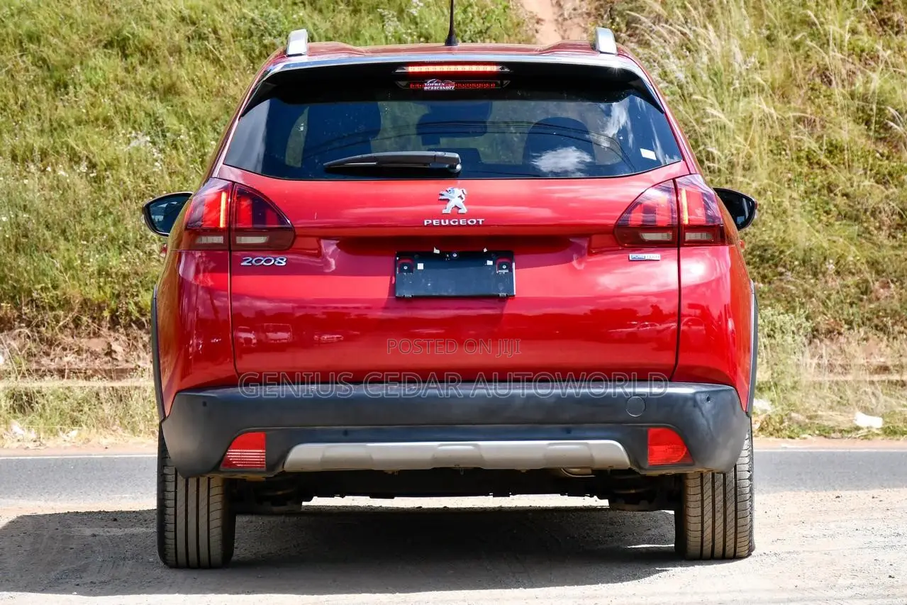 Peugeot 2008 2017 Red