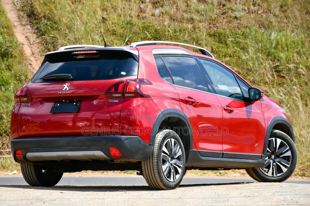 Peugeot 2008 2017 Red