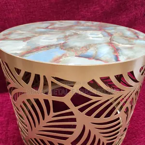 High-Quality Laser Cut Powder Coated Metal Table