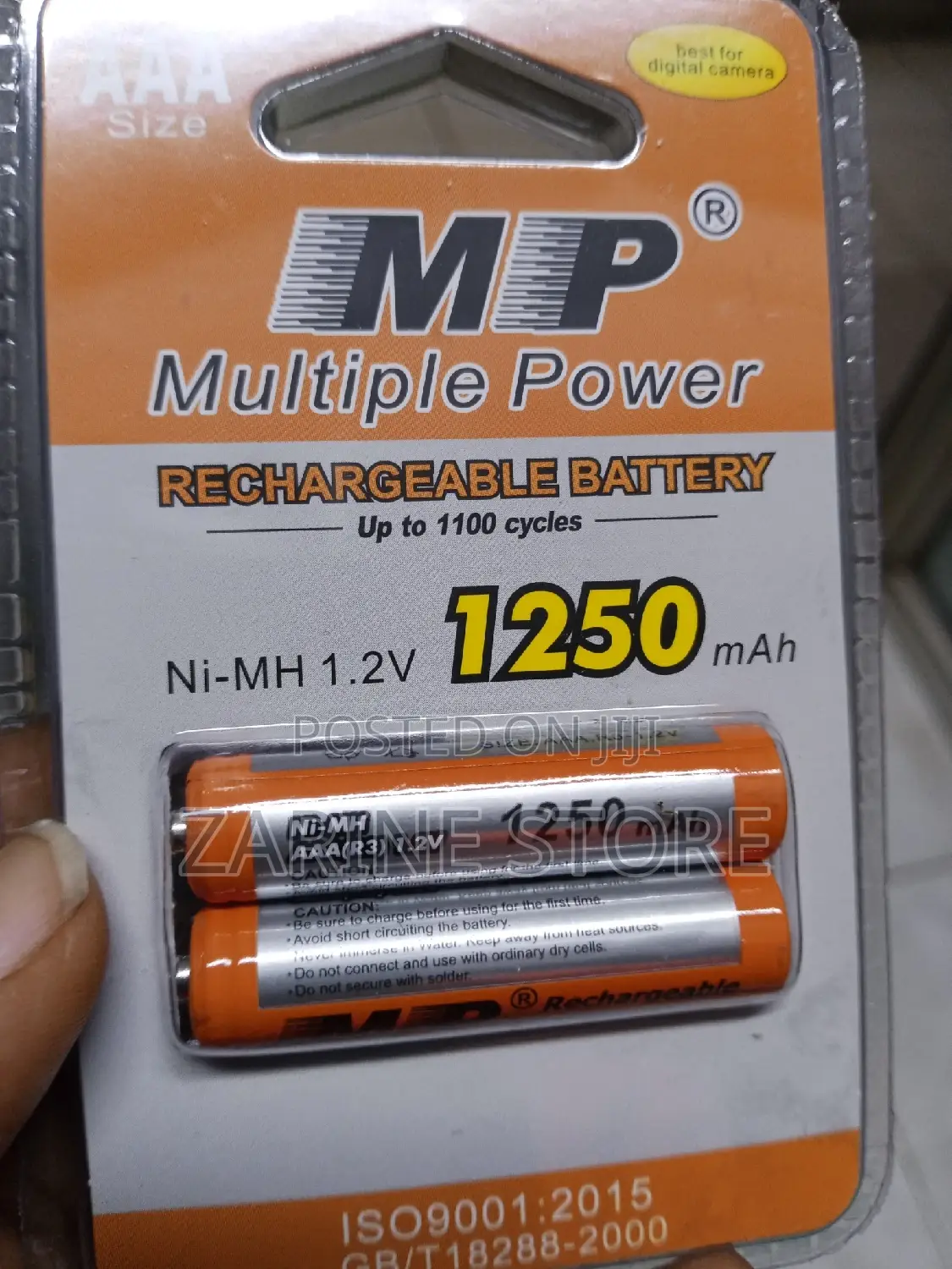 Triple a Batteries. (AAA)