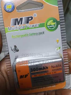 300mah Rechargeable Battery Ni-Mh