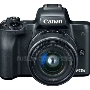 Canon EOS M50 Mark II Mirrorless Camera With 15-45mm Lens