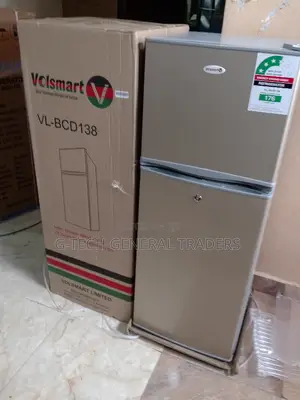 Fridge!Fridge! Volsmart Double Door Direct Cool Fridge 138l