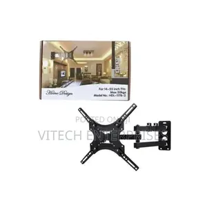 Rotating 14-55" Tilt Moving Wall Mount Bracket