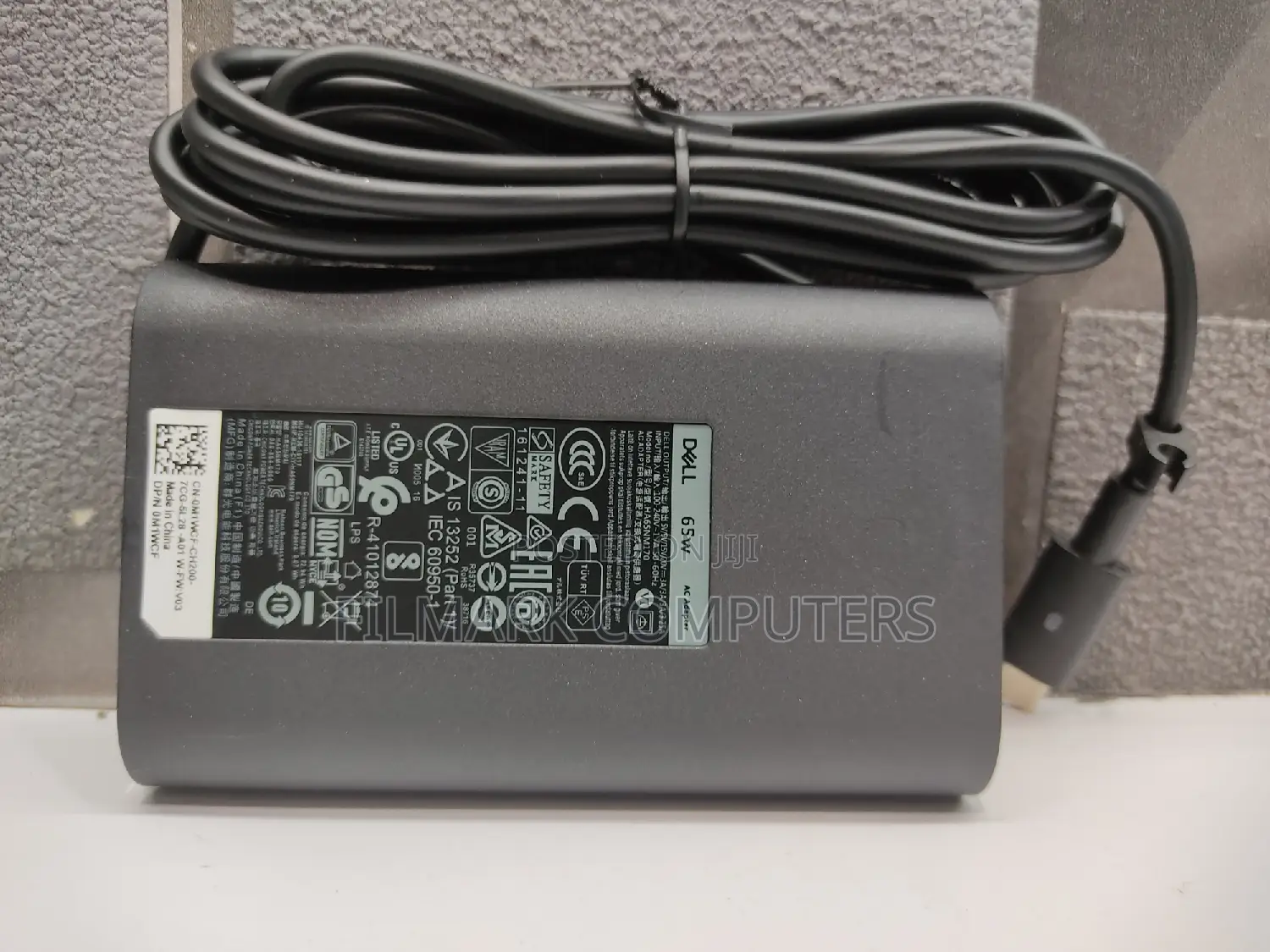 Dell Laptop Charger 65w Watt Usb Type C Ac Power Adapter