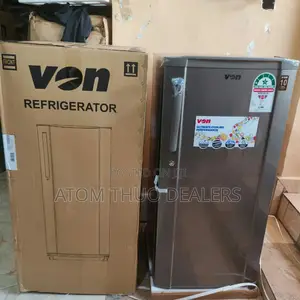 Von VARS-23DHS Single Door Fridge 185 Litres Silver